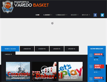 Tablet Screenshot of polisportivavaredobasket.it